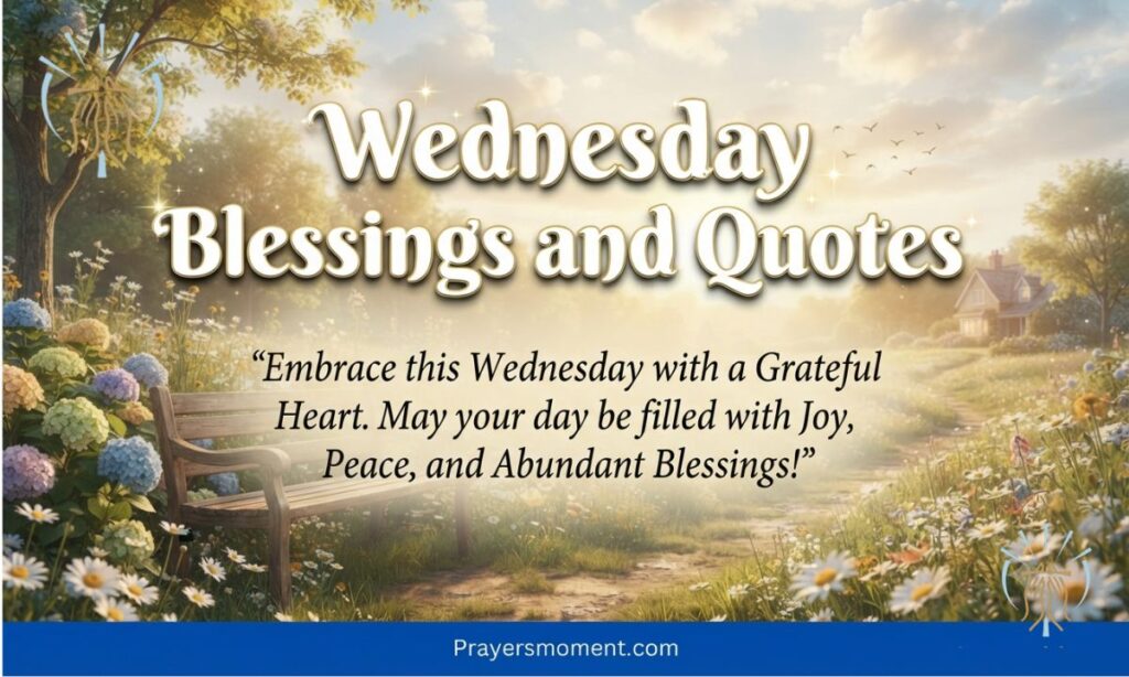 Wednesday Blessings and Quotes