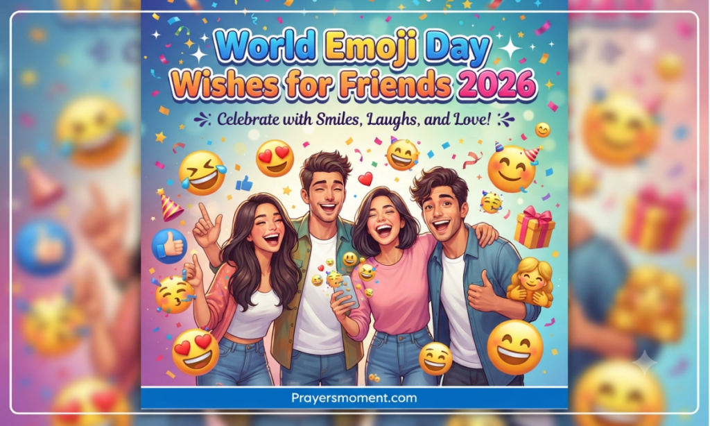 World Emoji Day Wishes for Friends 2026