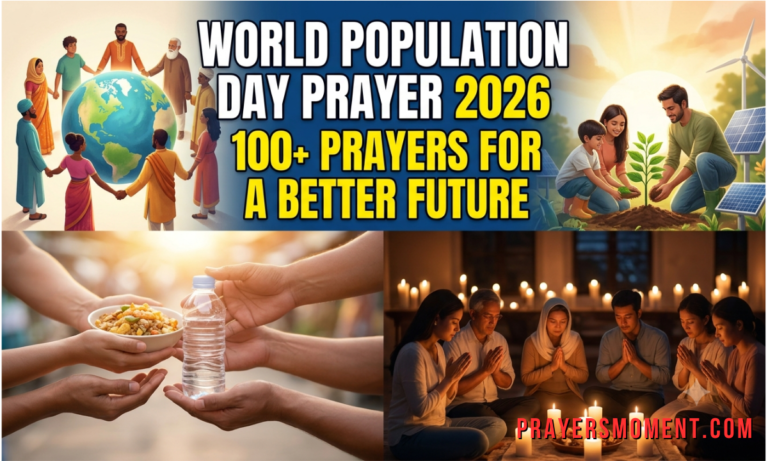 World Population Day Prayer 2026 100+ Prayers for a Better Future