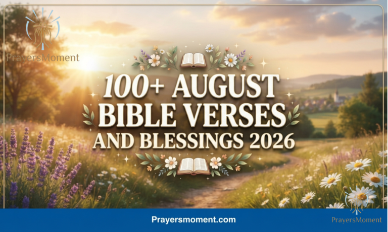 100+ August Bible Verses and Blessings 2026