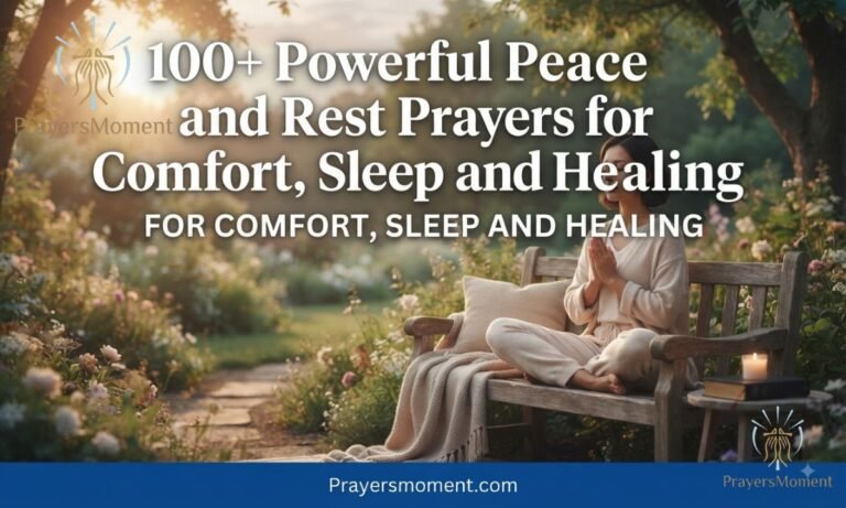 100+ Powerful Peace and Rest Prayers for Comfort, Sleep and Healing