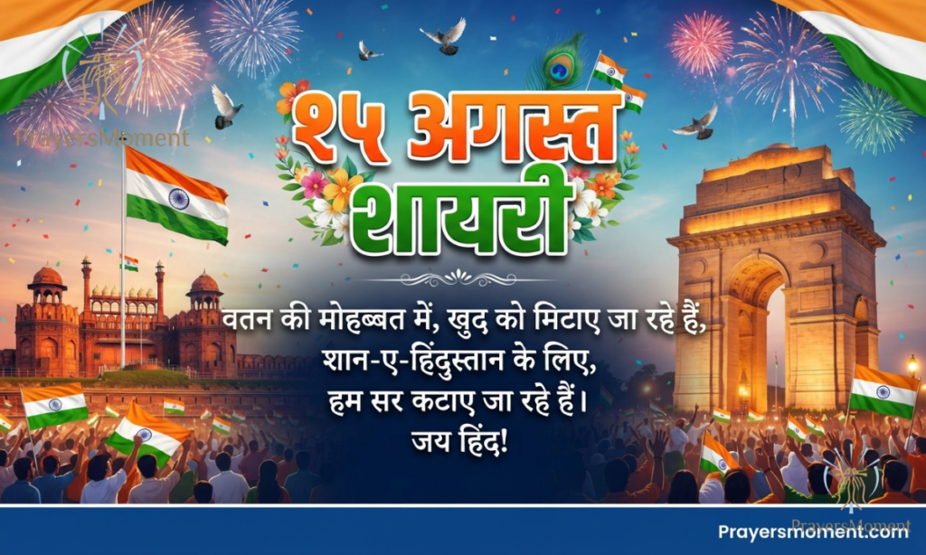 15 August Shayari in Hindi