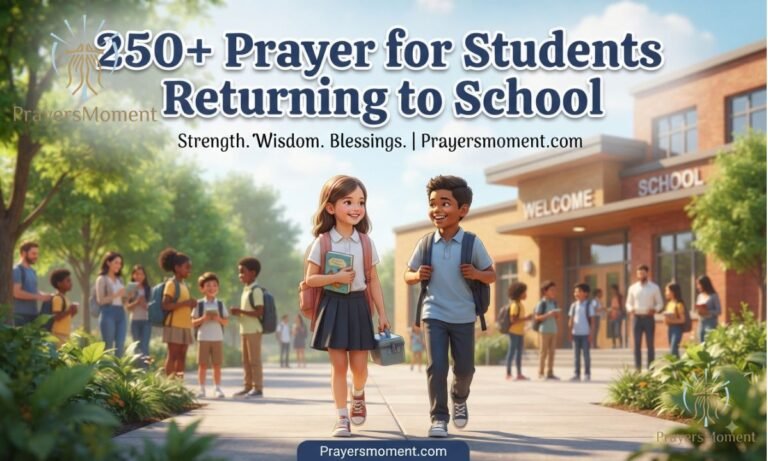 250+ Prayer for Students Returning to School