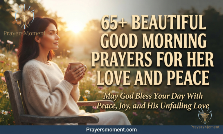 65+ Beautiful Good Morning Prayers for Her Love and Peace