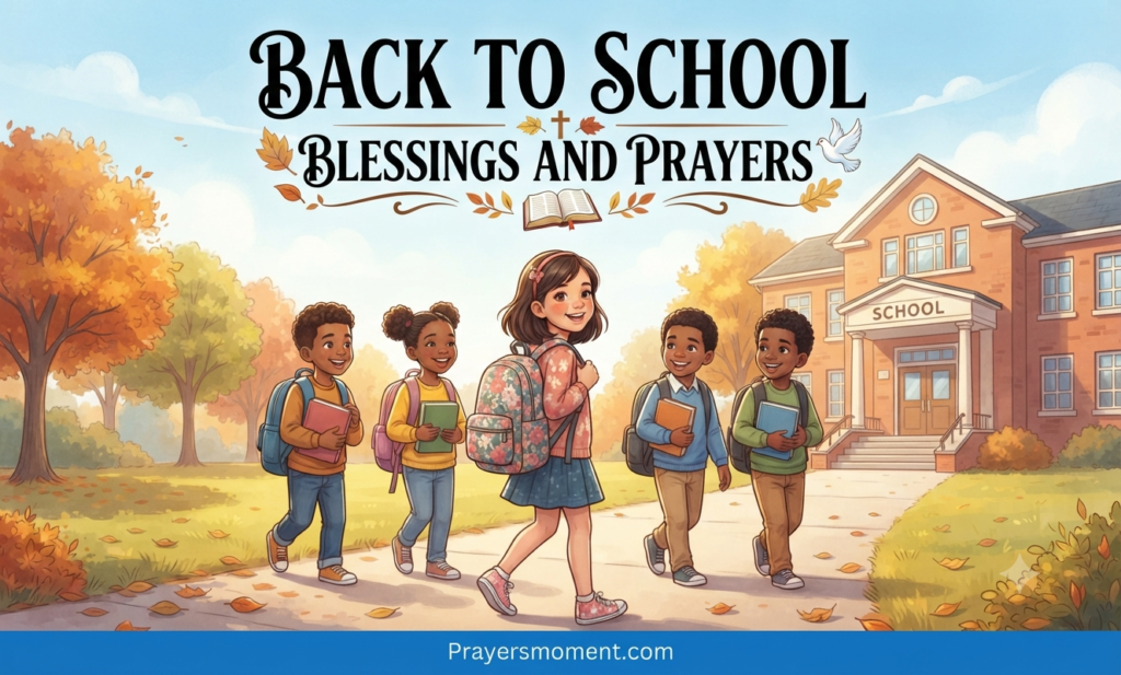 Back to School Blessings and Prayers