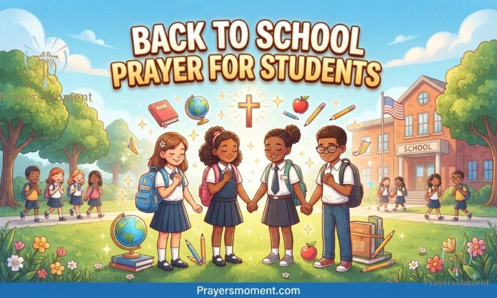 Back to School Prayer for Students
