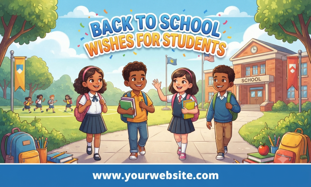 Back to School Wishes for Students