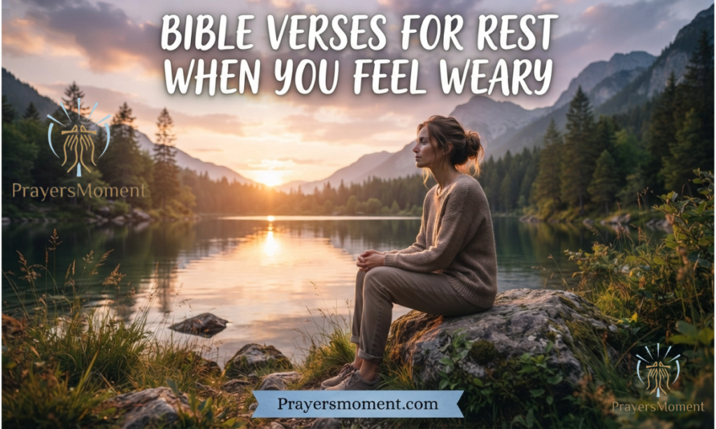 Bible Verses for Rest When You Feel Weary