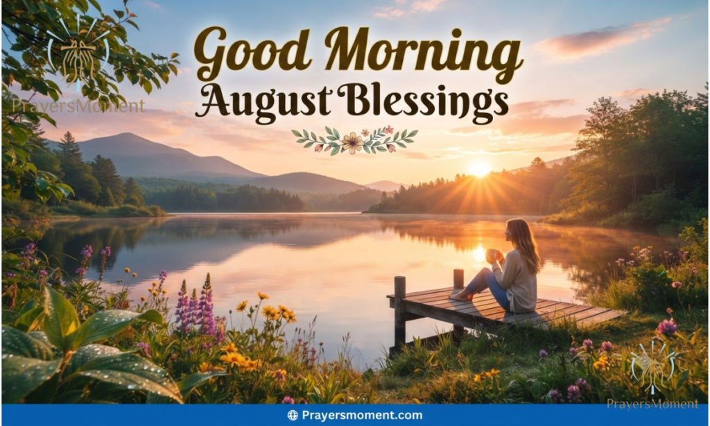 Good Morning August Blessings