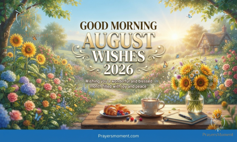 Good Morning August Wishes 2026