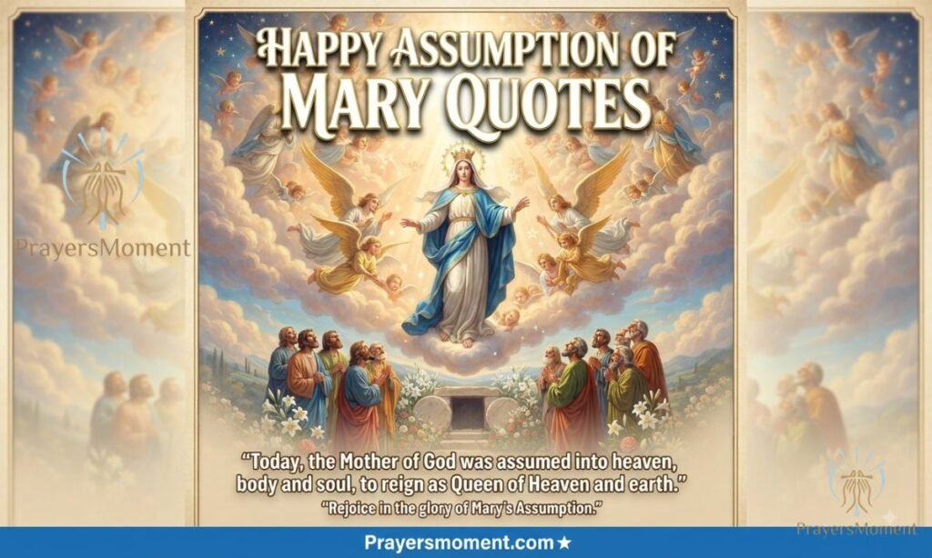 Happy Assumption of Mary Quotes