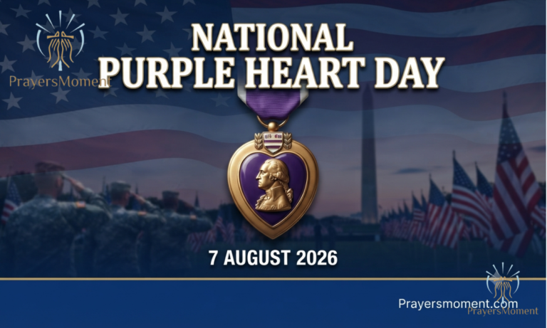 National Purple Heart Day 7 August 2026