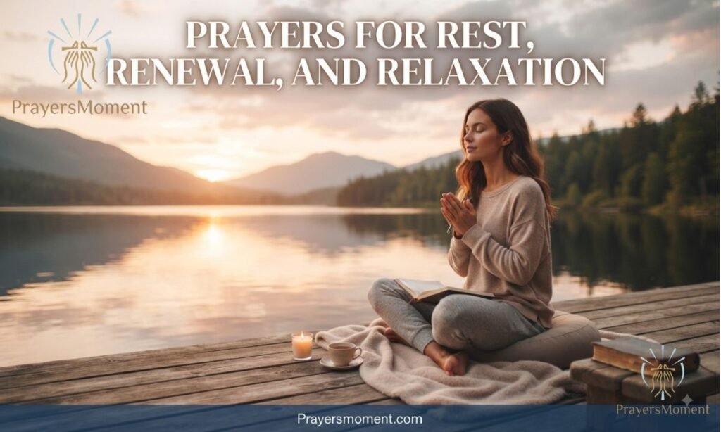 Prayers for Rest, Renewal, and Relaxation